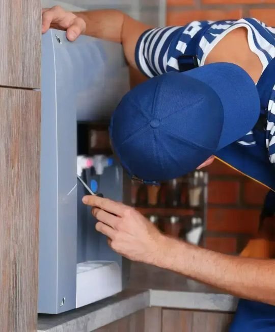 Water Dispenser service illustration