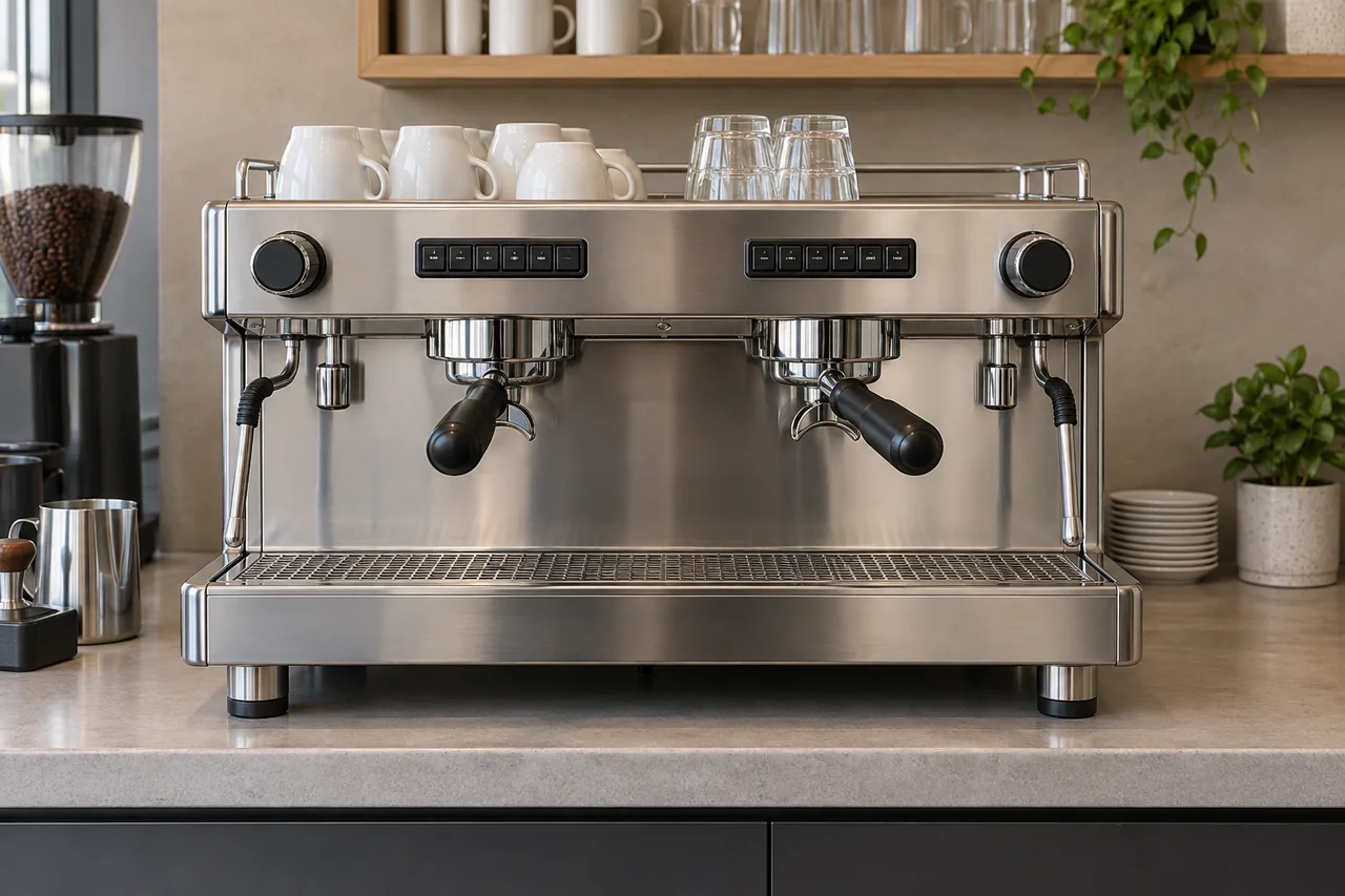 Commercial Coffee Machine illustration